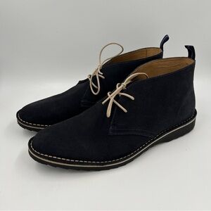 1901 Nordstrom Men’s Hudson Suede Chukka Boots Navy Blue 12